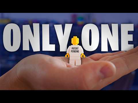 YouTube thumbnail: I Made the RAREST Lego Minifigure