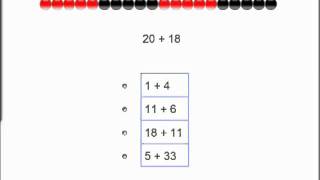 MathABC.com: Addition: Compare the problems and choose the correct one