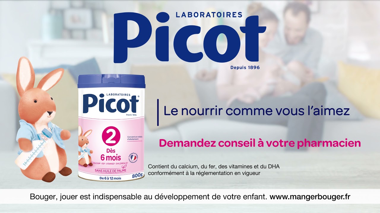 Lait 1er âge - Lait infantile 0-6 mois • Laboratoires Picot