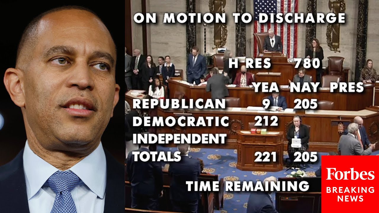 JUST IN: House Votes To Advance Hakeem Jeffries' Discharge Petition For ACA Subsidy Extension