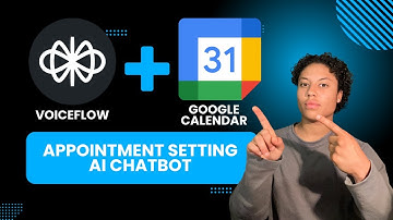 Connect Voiceflow with Google Calendar Scheduling Chatbot