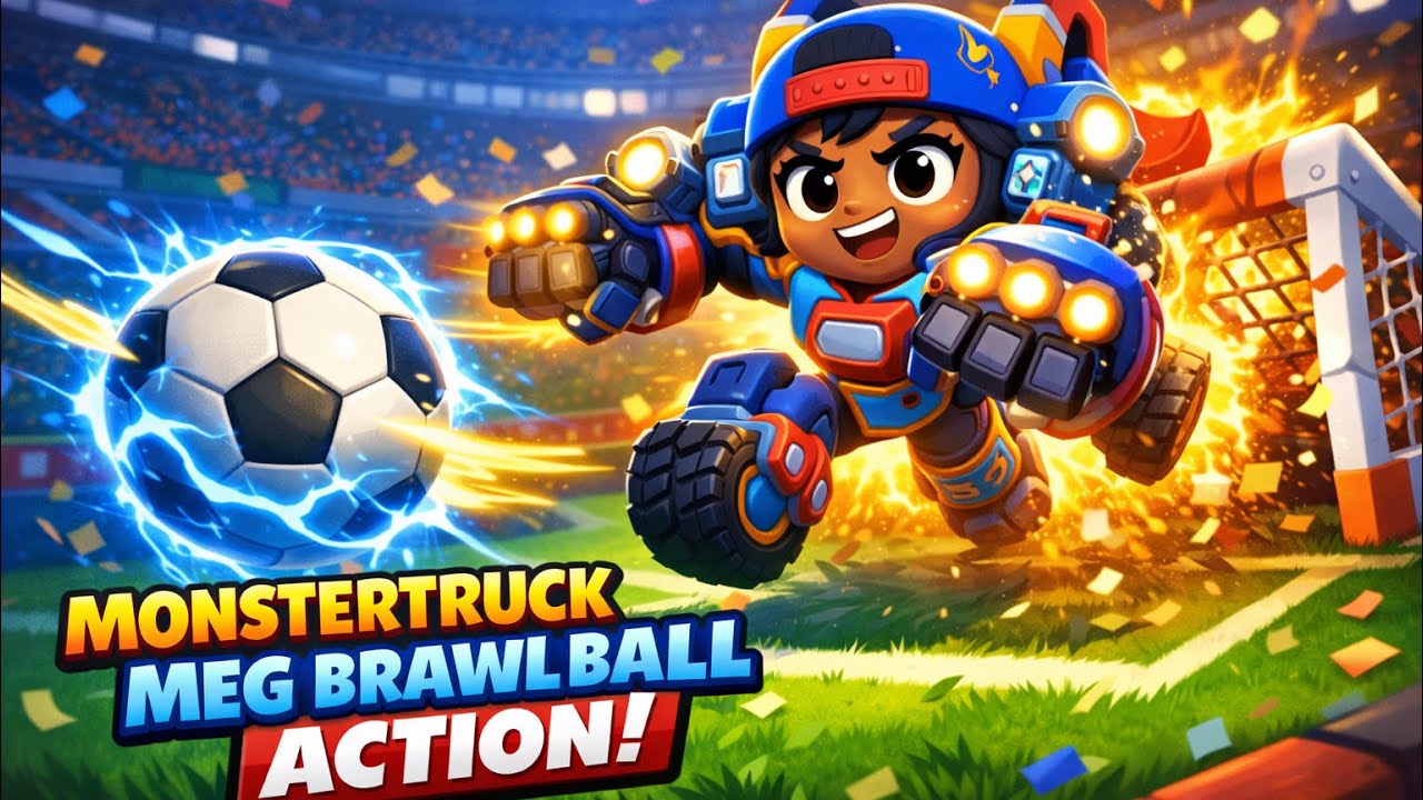 MONSTERTRUCK MEG RASIERT in BRAWL BALL! 🔥⚽ Unaufhaltsam?!