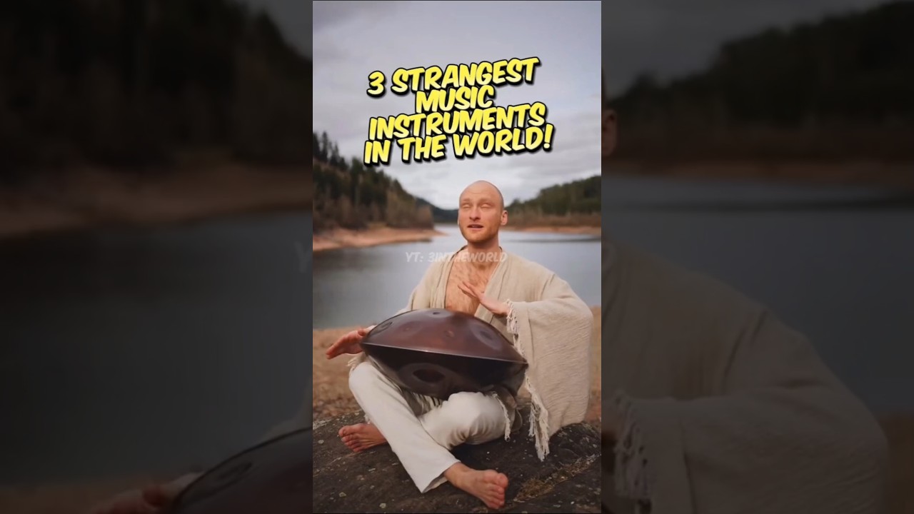 3 strangest music instruments in the world ‼️