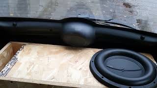 @DS18Sound  ZXI12.4D wired to 8ohms break in @CanalTaramps 3k Smart