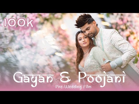 Poojani & Gayan pre Indian wedding film✨|Gayan Gunawardana|Poojani Bhagya|AmorLK