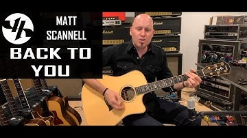 "Back to You" Matt Scannell Vertical Horizon Acoustic 10-29-20