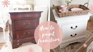 How To Paint Furniture For Beginners My Top Tips