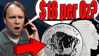 SHOCKING Coin Shop Offer: Only $18 per Oz for My Silver Coins?!?