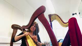 Mendiant de l’amour, Enrico Macias, harp cover