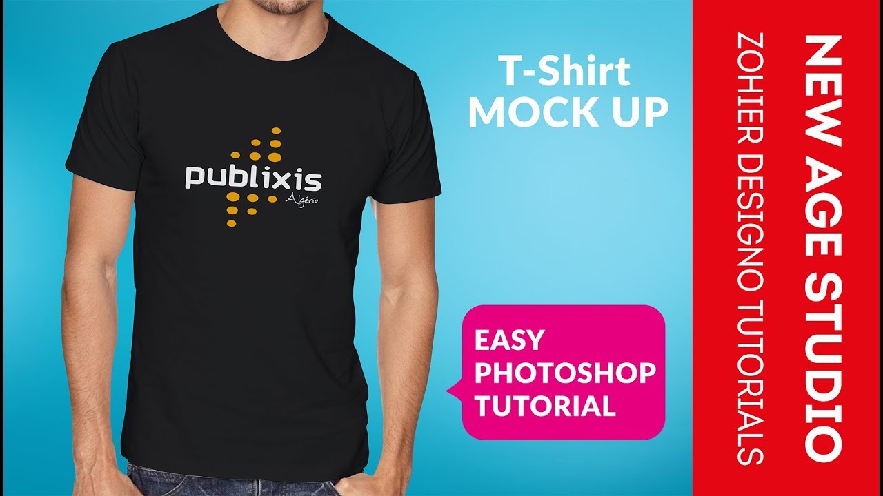 Download Easy T Shirt Mockup with photoshop cc 2018 - YouTube