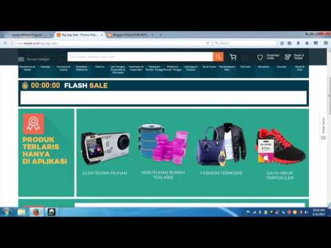 CARA PASANG IKLAN AFFILIASI LAZADA DI BLOGSPOT