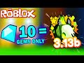 Pet Simulator X | Roblox | 10 GEMS = MYTHICAL PET !!