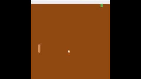 Reinforcement Learning (Policy Gradients) to play Pong