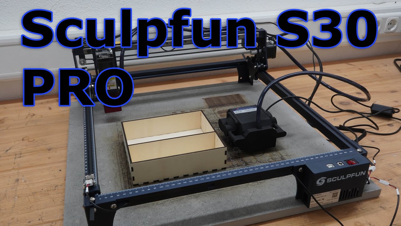 Sculpfun S30 Pro Laser Engraver Review, by htpow lasers