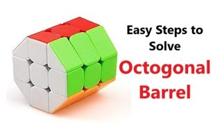 Learn easy steps to solve Octagonal Barrel cube screenshot 4
