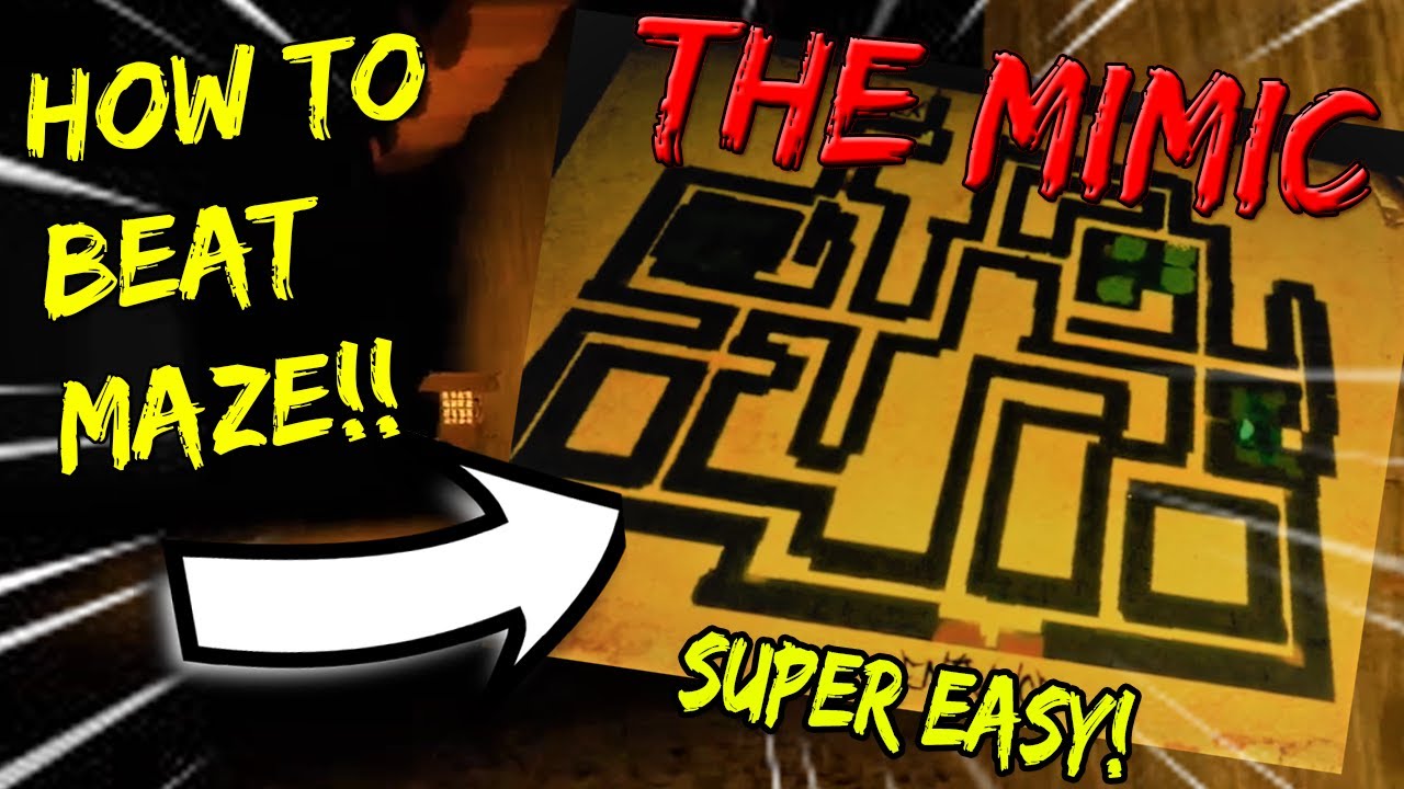 Zima on X: MIMIC BOOK 2 FIRST MAZE MAP #Roblox  / X