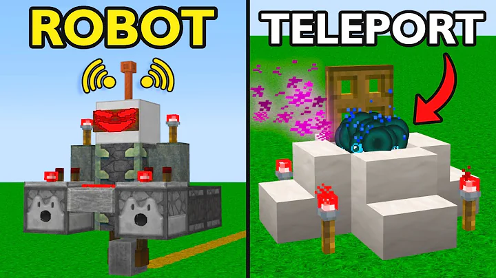 15+ MORE NEW Redstone Hacks in Minecraft That Will Blow Your Mind!