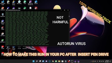 How to make auto hacking USB flash drive | falling matrix | tech assist