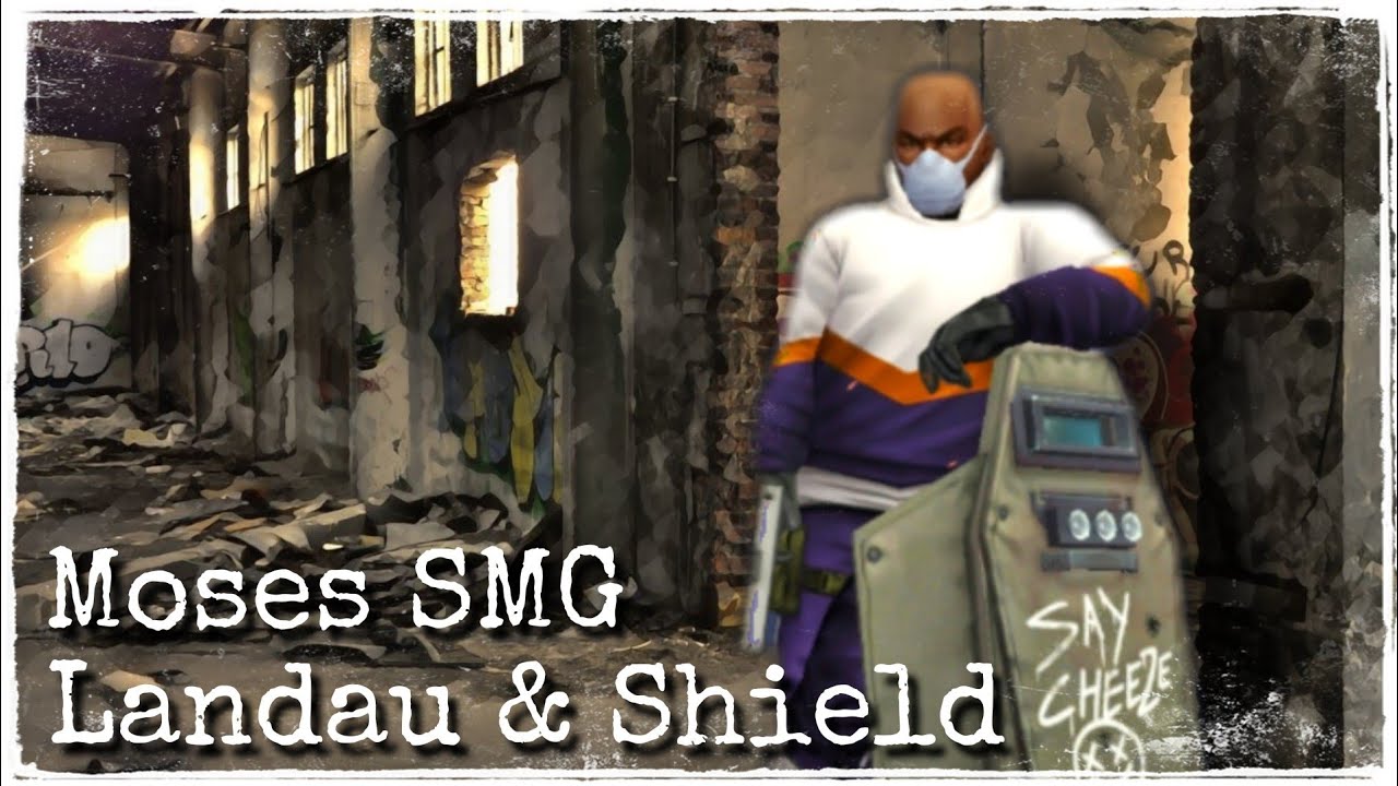 Tacticool Moses + SMG + Pistol + Landau Emitter + Stronghold Shield