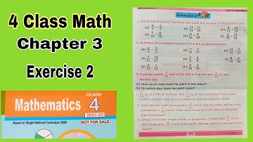 Class 4 Maths Chapter 3 Exercise 2  | addition of fraction | ilmi darasgah