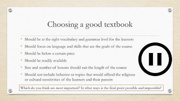 Week 12- Adopting and Adapting Textbooks