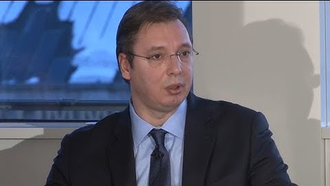 PM Vucic: We suffered a lot in our history