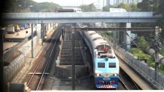 {ICTT} SS8 0156 hauling T818 through train towards Guangzhou