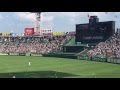 【東邦高校】 2回 「校歌」 (2016夏甲子園 第一回戦)