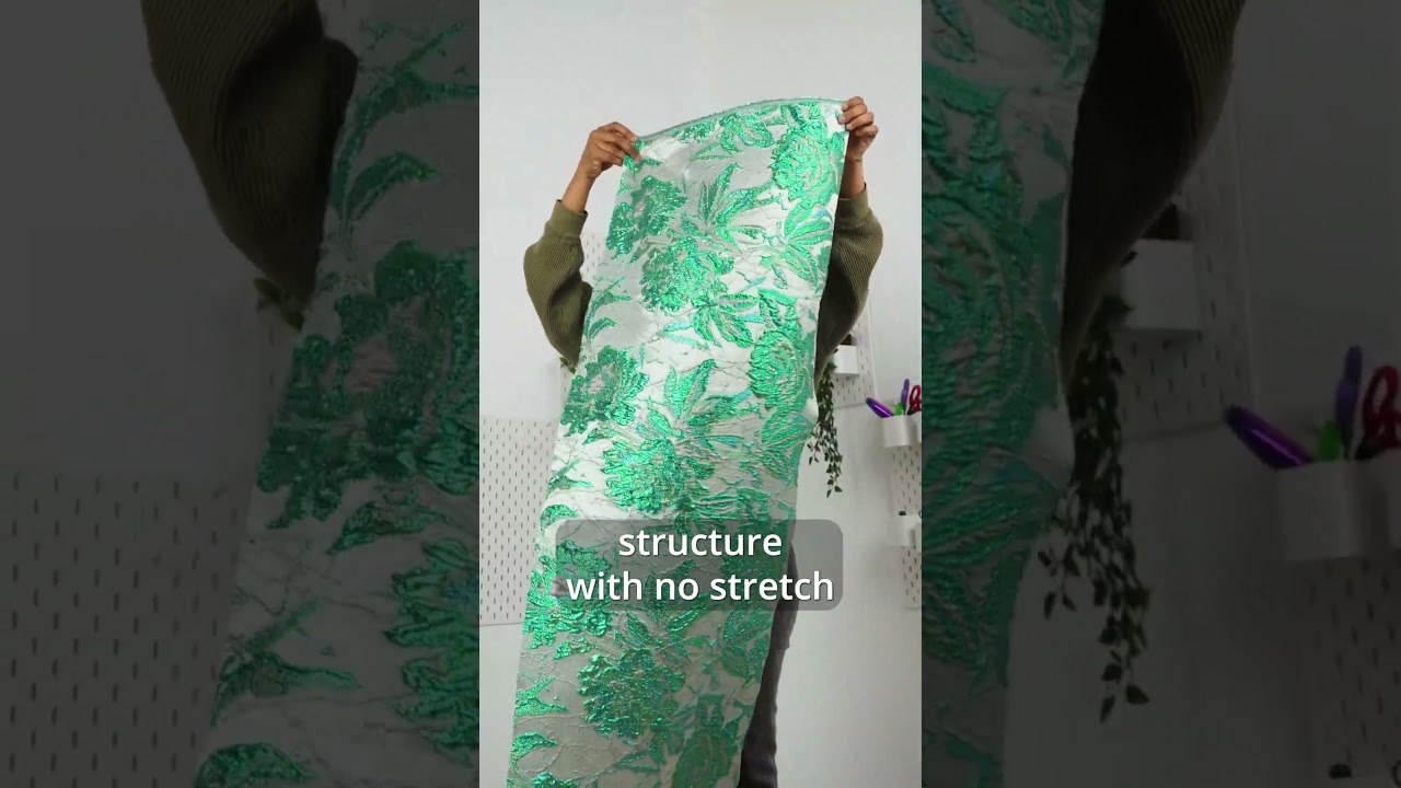 Radiate Luxury with Mood Fabrics Metallic Radiant Roses Luxury Brocades