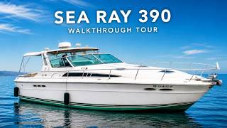 Sea Ray 390 Express Cruiser Tour | Spacious Cabin + Classic Cruiser Layout by South Mountain Yachts