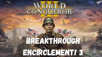 World Conqueror 3 Break Through Encirclement 3 #worldconqueror3 #strategy #strategygame
