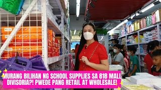 Murang School Supplies Na Pwede Pang Wholesale And Retail Sa 818 Mall Malapit Sa Divisoria Mall?