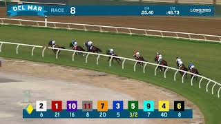 Vronti GB wins the CTT and TOC Stakes race 8 at Del Mar 26