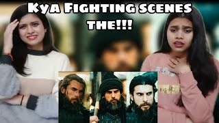 Turgut Alp all best Fighting Scenes | Ertugrul Ghazi | Indian Girls React