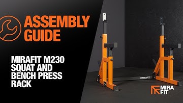Mirafit M230 Squat Rack Assembly Guide
