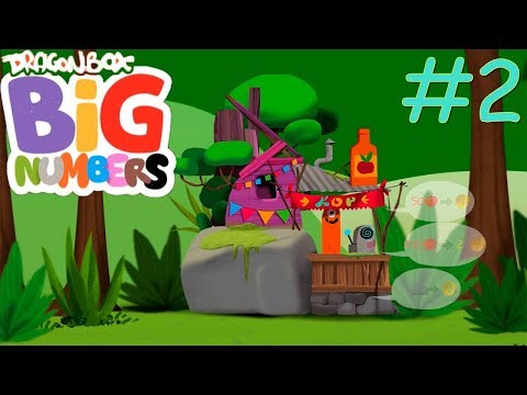 DragonBox BIG Numbers #2! Game review! Собираем яблоки и считаем!