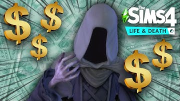 I ruined The Sims 4: Life & Death by scamming rich households
