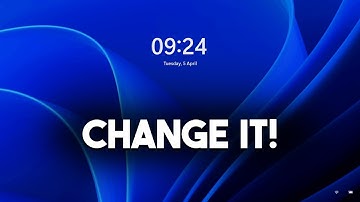 Change background picture in lock screen - windows 11