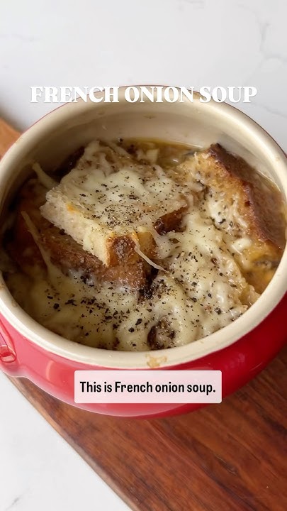 French Onion Soup for your soul! 100% vegetarian recipe - YouTube