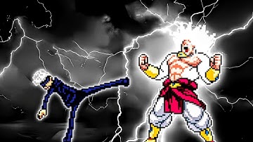 Gojo MG9 V7 OP (New) VS Limit Break Broly SSJ4 OP in Jump Force Mugen