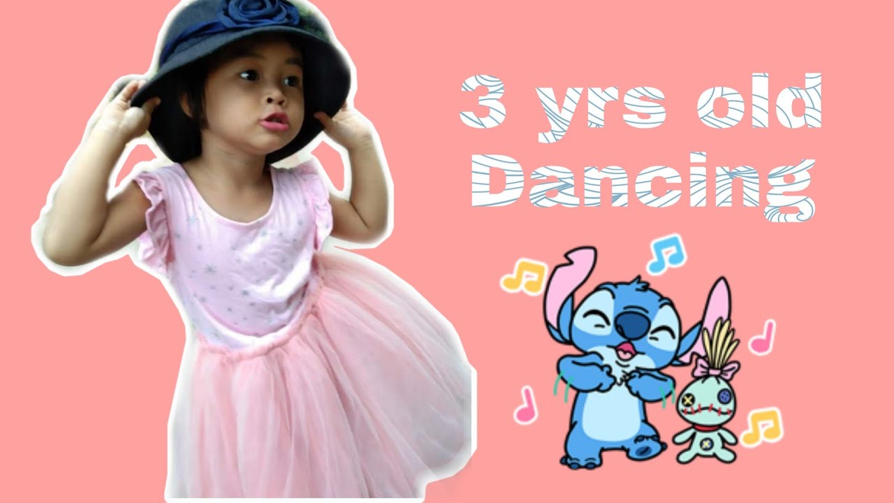 3 years old dancing/Yhen Dadivas - YouTube