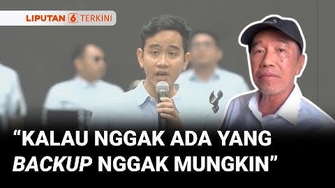 Jokowi Tanggapi Ijazah Gibran Digugat: Kalau Nggak Ada yang Backup Nggak Mungkin | Liputan 6