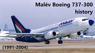 Malév Boeing 737-300 History 1991-2004