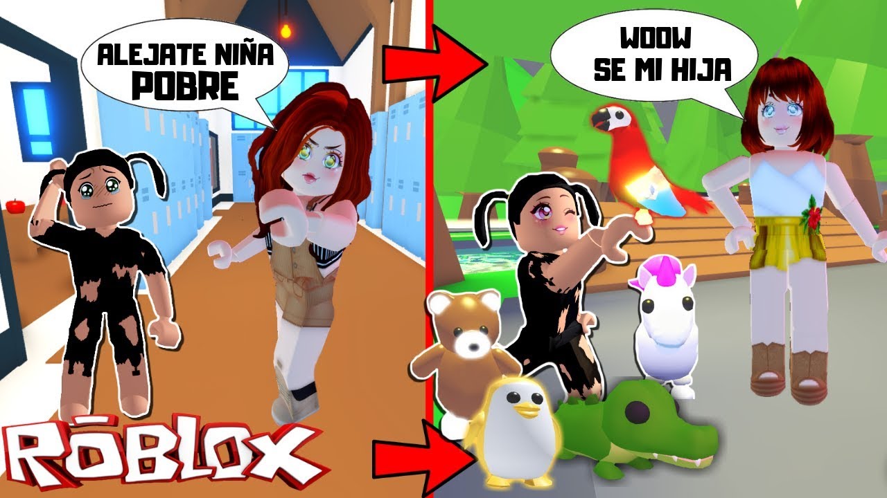 No Me Quiere Adoptar Por Ser Pobre Hasta Que Le Muestro Mis Mascotas Caras Adopt Me Roblox Youtube - como jugar a adobt me el gran Ã©xito de roblox welcome