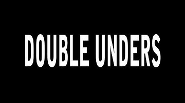 tips and tricks: double unders!