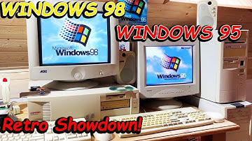 Windows 95 vs. Windows 98 — The Ultimate Retro Showdown!