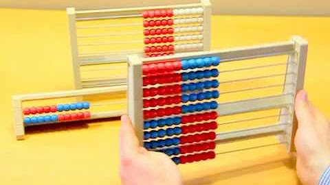 WISSNER aktiv lernen - Tutorial Abacus made out of RE-Wood®