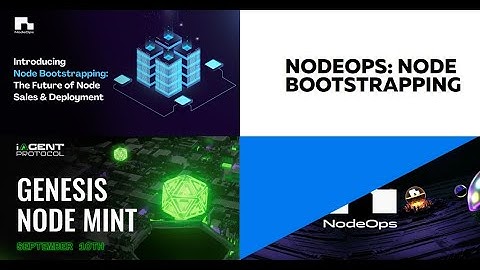 iAgent Genesis Node | First Ever NodeOps Node Bootstrapping | Future of Node Running |