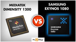 Mediatek Dimensity 1200 vs Samsung Exynos 1080 ? | Which is better | Exynos 1080 vs Dimensity 1200