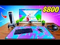 I Built The BEST Console Gaming Setup For $800...